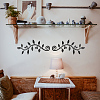 2Pcs Iron Wall Art Decorations HJEW-WH0067-231-7