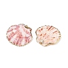 Natural Scallop Shell Big Pendants X-SSHEL-N038-12-1