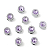 Alloy Acrylic European Beads FIND-YWC0011-04D-1