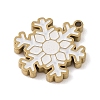 Christmas Theme Ion Plating(IP) 304 Stainless Steel Enamel Charms X1-STAS-Z083-08G-07-2