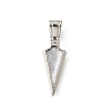 Brass Shell Pendants KK-D328-25P-1