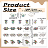 20Pcs 5 Styles Alloy Links/Connectors FIND-LP0007-99-2