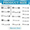 16Pcs Alloy Cord Ends FIND-PH01477-2