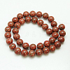 Natural Sesame Jasper/Kiwi Jasper Beads Strands X-G-G149-8mm-2-2