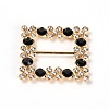 Square Alloy Buckles JEWB-WH0014-10A-1