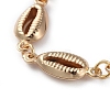 Brass Link Bracelets BJEW-JB04954-01-2