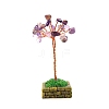 Amethyst Flower Garden Crushed Stone Fortune Tree Ornaments Mini Home Creative Office Decoration Crafts Small Ornaments PW-WG4CBFE-11-1