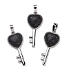 Natural & Synthetic Gemstone Pendants G-I321-06P-2