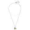 Austrian Crystal Pendant Necklaces NJEW-BB34127-L-3