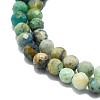 Natural Chrysocolla and Lapis Lazuli Beads Strands G-P457-A03-08-2