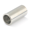 304 Stainless Steel Magnetic Clasps with Glue-in Ends STAS-O148-06A-2