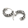 316 Surgical Stainless Steel Hoop Earrings EJEW-D096-12AS-19-2