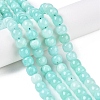 Dyed Natural White Jade Beads Strands G-T138-S09-1
