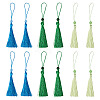 24Pcs 3 Colors Polyester Tassel Decorations OCOR-TADJ0007-01C-1