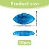 10Pcs Natural Agate Cabochons G-FH0002-65A-2