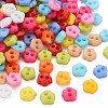 2-Hole Plastic Buttons X-BUTT-N018-029-1