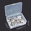  304 Stainless Steel Wire Rope Thimbles and Aluminum Crimping Loop Sleeves STAS-NB0001-04P-7