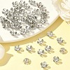 5-Petal Iron Flower Bead Caps X-IFIN-M008-02P-5