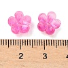 Dyed & Heated Glass Bead Caps LS-GLAA-C042-01G-3