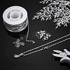 DIY Chain Bracelet Necklace Making Kits DIY-SC0020-21P-5
