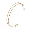 Brass Cuff Bangles Making KK-S354-279-NF-4