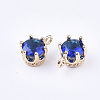 Transparent Glass Charms GLAA-T007-17A-2