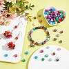  300Pcs 15 Colors Baking Painted Drawbench Glass Beads DGLA-PH0001-14-4
