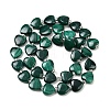 Natural Malachite Beads Strands G-L630-B01-10x10mm-3