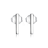 S925 Silver Stud Earrings KB6961-1