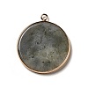 Natural Labradorite Pendants G-A213-01G-12-1