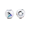 Christmas Opaque Glass Beads EGLA-R113-03D-2