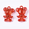 Transparent Acrylic Pendants TACR-S133-018-2