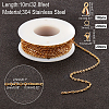 DIY 304 Stainless Steel Necklace Making Kits DIY-UN0001-85-2