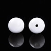 Opaque Solid Color Glass Beads GLAA-N007-8mm-A17-2