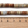 Natural Shoushan Stone Beads Strands G-L624-I10-3x6mm-5