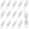 100Pcs Alloy Screw Clasps FIND-SC0012-07S-1