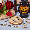 12Pcs Alloy Enamel Lapel Pin Backs for Backpack Clothes JEWB-FH0002-60-4