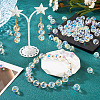 80Pcs AB Color Plated Glass Beads EGLA-TA0013-01A-8