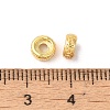 Rack Plating Brass Beads KK-S375-06G-2