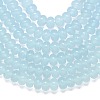 Natural Malaysia Jade Beads Strands G-B165-G01-5x8mm-07-3