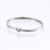 304 Stainless Steel Bangles BJEW-P222-08P-2