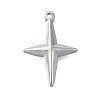 Anti-Tarnish 304 Stainless Steel Charms STAS-D192-07P-1