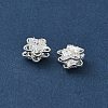 Brass Micro Pave Cubic Zirconia Beads KK-S336-08S-C-2