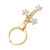 Alloy Enamel Star Keychain KEYC-JKC01084-01-4