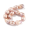 Natural Cultured Freshwater Pearl Beads Strands PEAR-P062-12C-3