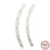 925 Sterling Silver Tube Beads STER-Z004-04C-1