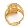 Light Gold Brass Adjustable Rings for Women LS-RJEW-A022-01A-2