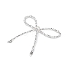 Alloy & Glass Bowknot Chandelier Component Links PALLOY-D360-01I-2