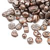 Antiqued Acrylic Beads AC-CBAAA05-01G-2
