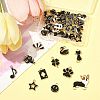 40Pcs 20 Styles Alloy Enamel Charms ENAM-FS0003-38B-8